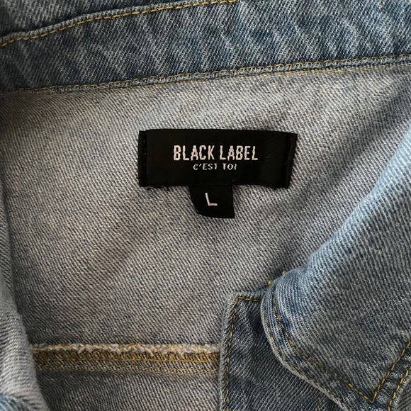 Black Label Jean Jacket - Picture 2 of 3